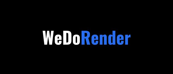 Call on us for all external render work WEDORENDER